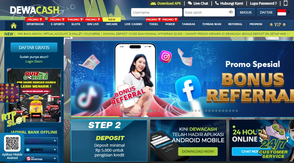 DEWACASH Casino